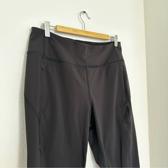 Athleta Distance Rainier Joggers Solid Black Size Large Women’s - Picture 3 of 11